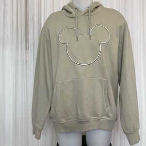 REDUCED!! H&M Mickey Mouse Disney pullover hoodie! College! Casual! Size S